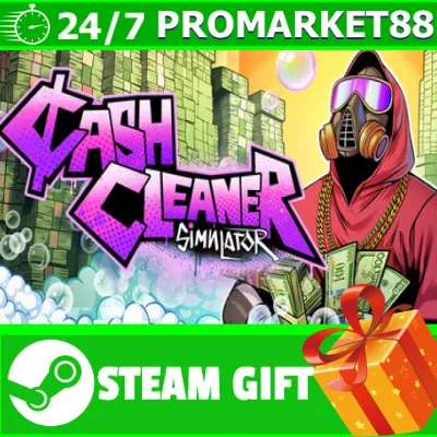 ⭐️ALL COUNTRIES⭐️ Cash Cleaner Simulator STEAM GIFT