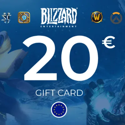 ✅ 20 EUR Blizzard Gift Card [EU/TR] (Official 🔑 KEY)