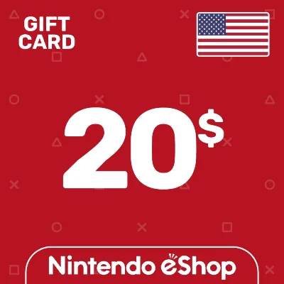 Nintendo eShop Gift Card 20 USD US-region (Моментально)