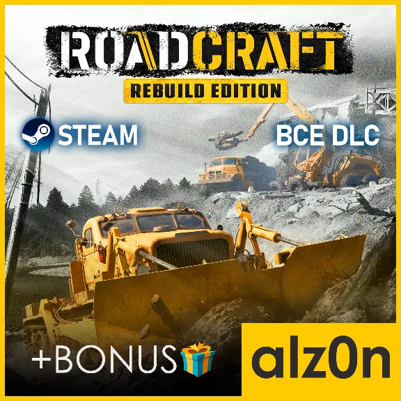 🟥RoadCraft - Rebuild Edition [ALL DLC]・STEAM・WARRANTY