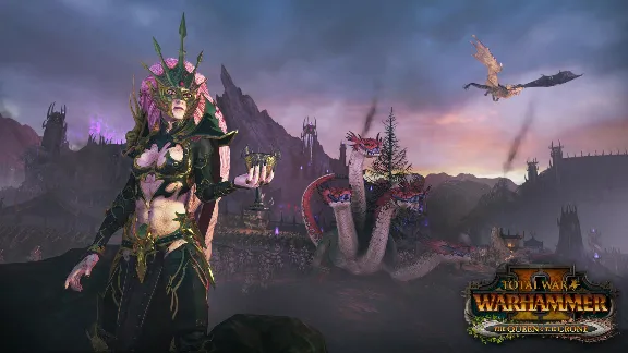 ⚫Total War Warhammer II The Queen & The Crone Key DLC 3