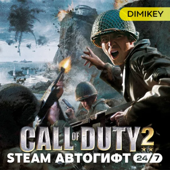 🟨 Call of Duty 2 (2005) Автогифт RU/KZ/UA/CIS