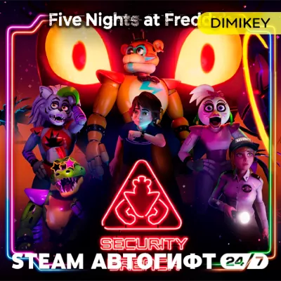 🟨 Five Nights at Freddy&acute;s: Security Breach FNAF Автогифт RU