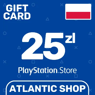 ⭐️Карта Пополнения PSN 25 Злотых (PLN) Польша