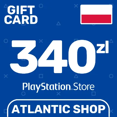 ⭐️Карта Пополнения PSN 340 Злотых (PLN) Польша