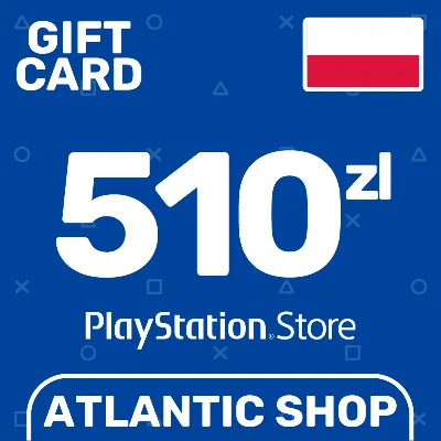 ⭐️Карта Пополнения PSN 510 Злотых (PLN) Польша