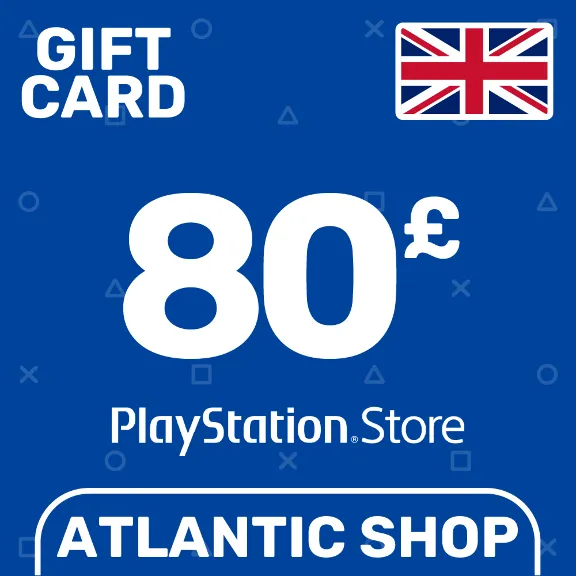 ⭐️Карта Пополнения PSN 80 Фунтов (GBP) Великобритания