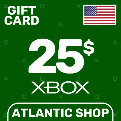⭐️Карта Пополнения Xbox 25$ (USD) США