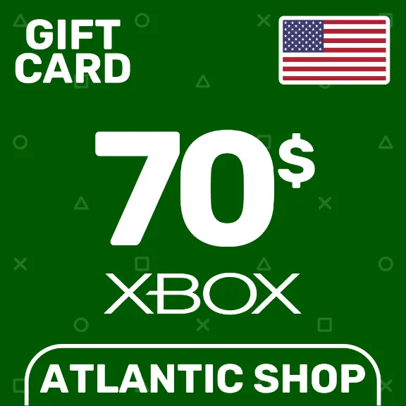 ⭐️Карта Пополнения Xbox 70$ (USD) США