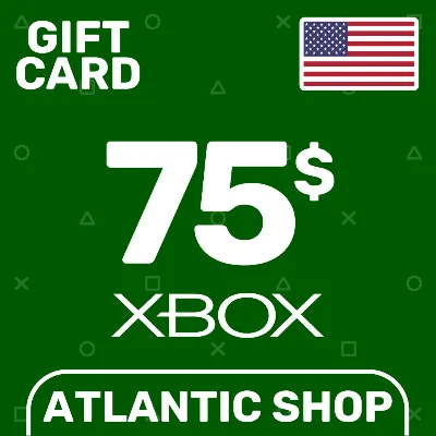 ⭐️Карта Пополнения Xbox 75$ (USD) США