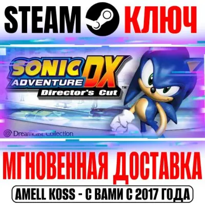 ⚫Sonic Adventure DX Steam Ключ РФ+Мир +Бонус