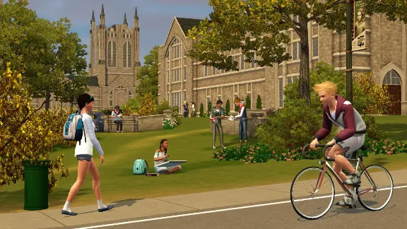 The Sims 3 University Life (Студенческая жизнь) EA app