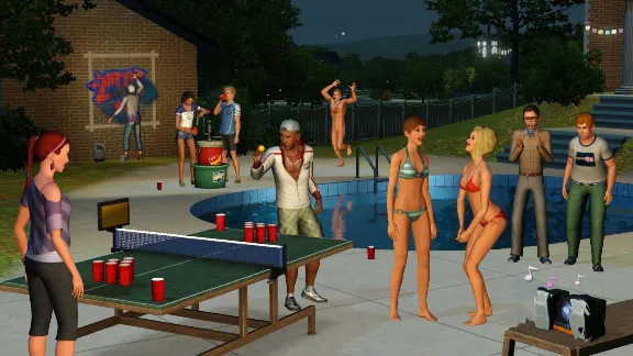 The Sims 3 University Life (Студенческая жизнь) EA app