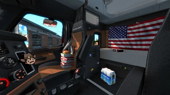 American Truck Simulator - Cabin Accessories АВТОДОСТАВКА STEAM GLOBAL МГНОВЕННО ЛИЦЕ