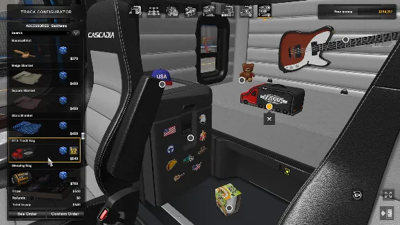 American Truck Simulator - Cabin Accessories АВТОДОСТАВКА STEAM GLOBAL МГНОВЕННО ЛИЦЕ