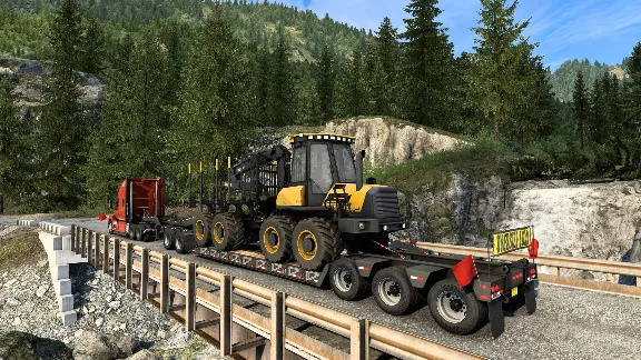 American Truck Simulator - Forest Machinery DLC AUTODELIVERY STEAM RUSSIA
