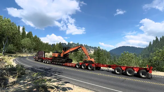 American Truck Simulator - Forest Machinery DLC AUTODELIVERY STEAM RUSSIA