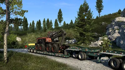American Truck Simulator - Forest Machinery DLC AUTODELIVERY STEAM RUSSIA