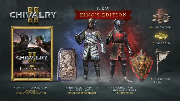Chivalry 2 - King&acute;s Edition Content DLC АВТОДОСТАВКА STEAM МГНОВЕННО ЛИЦЕНЗИЯ