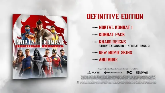 🟢🔥MORTAL KOMBAT 1: DEFINITIVE EDITION XBOX КЛЮЧ