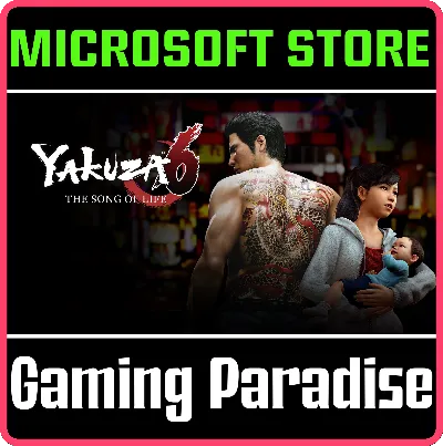 YAKUZA 6: THE SONG OF LIFE FOR WINDOWS 10 PC (WIN) KEY/