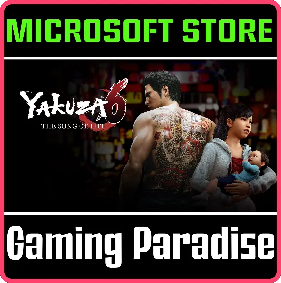 YAKUZA 6: THE SONG OF LIFE FOR WINDOWS 10 PC (WIN) KEY/