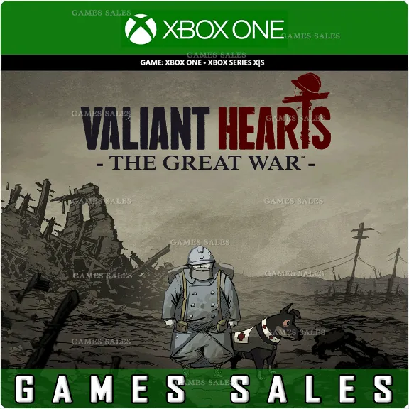 ✅❤️VALIANT HEARTS: THE GREAT WAR❤️XBOX ONE|XS🔑KEY✅