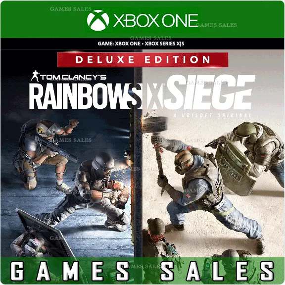 ✅TOM CLANCY&acute;S RAINBOW SIX SIEGE DELUXE EDITION✅XBOX✅KEY