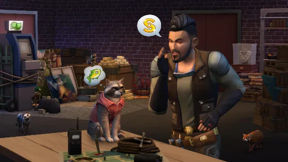🟠The Sims 4 Cats & Dogs Дополнение Кошки и собаки Ключ