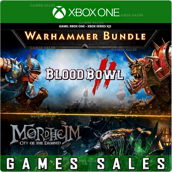 ✅WARHAMMER BUNDLE: MORDHEIM AND BLOOD BOWL 2✅XBOX🔑KEY