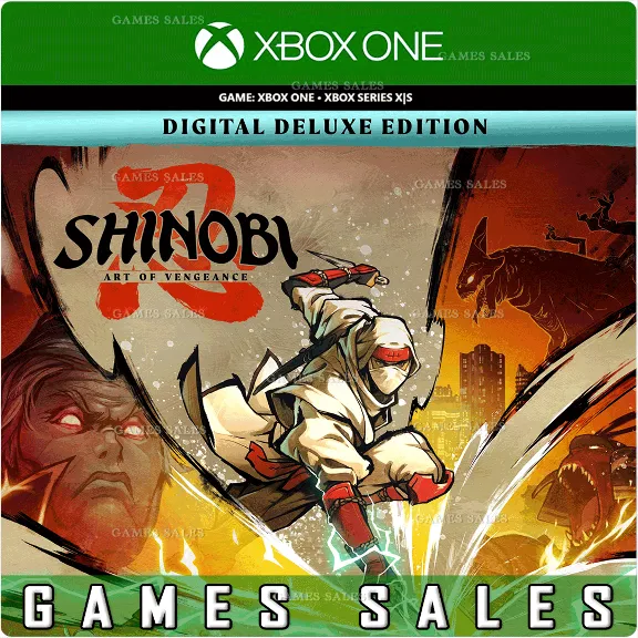 ✅❤️SHINOBI: ART OF VENGEANCE DIGITAL DELUXE❤️XBOX🔑KEY