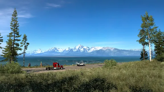American Truck Simulator - Wyoming  DLC АВТОДОСТАВКА STEAM РОССИЯ