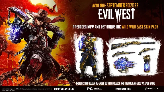 Evil West АВТОДОСТАВКА STEAM GLOBAL МГНОВЕННО ЛИЦЕНЗИЯ
