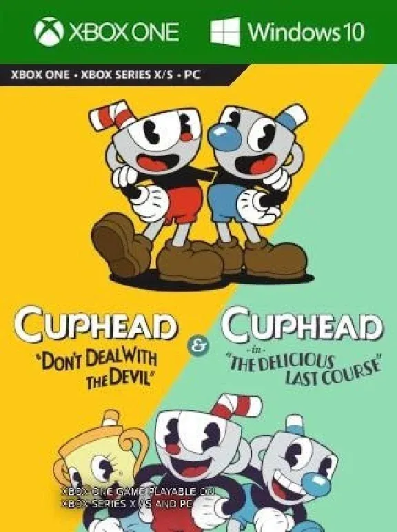 🎮✅🚀CUPHEAD + THE DELICIOUS LAST COURSE XBOX🔑КЛЮЧ USA ЛИЦЕНЗИЯ🔥