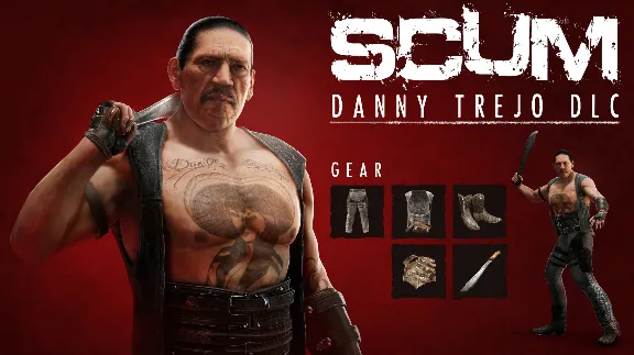 SCUM Danny Trejo Character Pack STEAM РОССИЯ