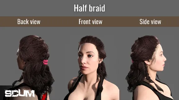 SCUM Female Hair Pack   DLC STEAM GIFT РОССИЯ