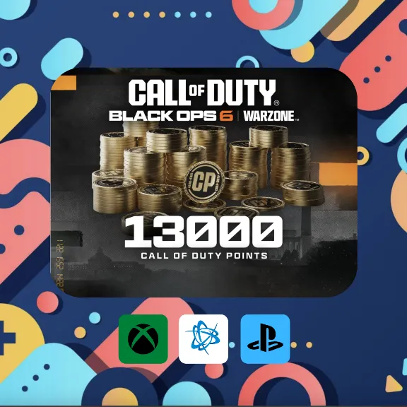 CoD CP Black Ops 7/BO6/Warzone/MW 2-3 Points 1100-13000