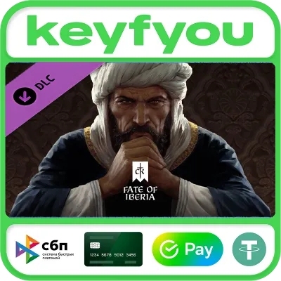 Crusader Kings III: Fate of Iberia / STEAM DLC KEY 🔥