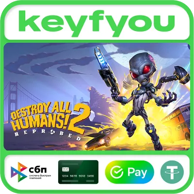 Destroy All Humans! 2 - Reprobed / STEAM КЛЮЧ 🔥