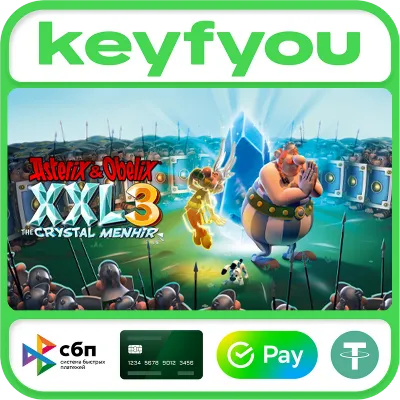 Asterix & Obelix XXL 3 - The Crystal Menhir / STEAM KEY 🔥