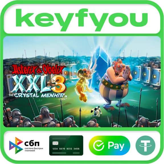 Asterix & Obelix XXL 3 - The Crystal Menhir / STEAM KEY 🔥
