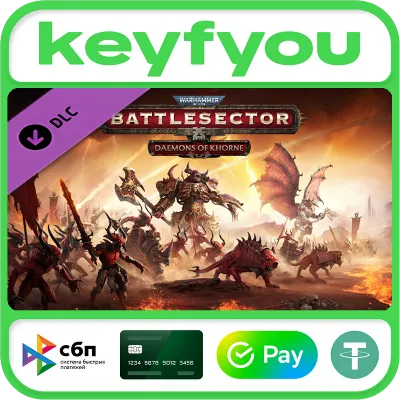 Warhammer 40,000 Battlesector - Daemons of Khorne / STEAM DLC КЛЮЧ 🔥