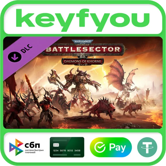 Warhammer 40,000 Battlesector - Daemons of Khorne / STEAM DLC КЛЮЧ 🔥