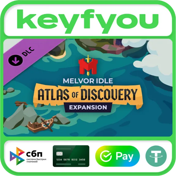 Melvor Idle: Atlas of Discovery / STEAM DLC KEY 🔥