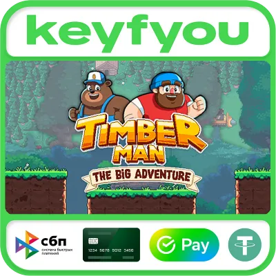 Timberman: The Big Adventure / STEAM GLOBAL КЛЮЧ 🔥