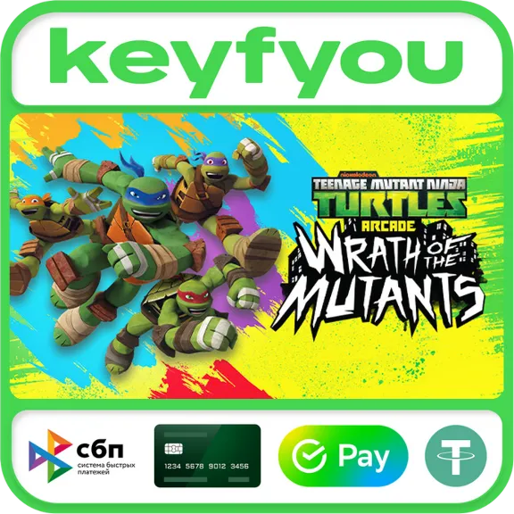 Teenage Mutant Ninja Turtles Arcade: Wrath of the Mutants / STEAM КЛЮЧ 🔥