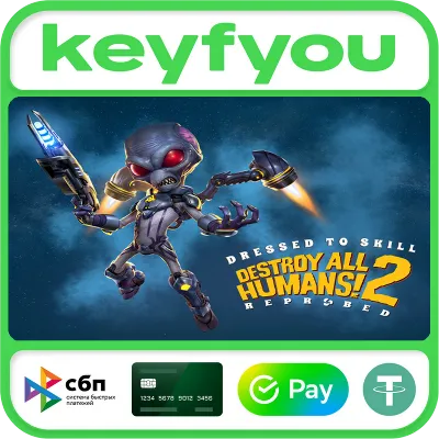 Destroy All Humans! 2 - Reprobed: Dressed to Skill Edition / STEAM КЛЮЧ🔥