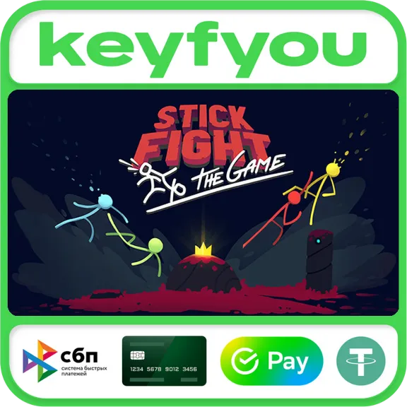 Stick Fight: The Game / STEAM Турция 🔥