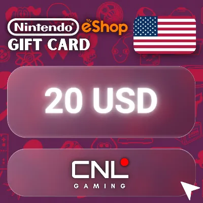 24/7 АВТО | Nintendo eShop 20 USD (подарочная карта)