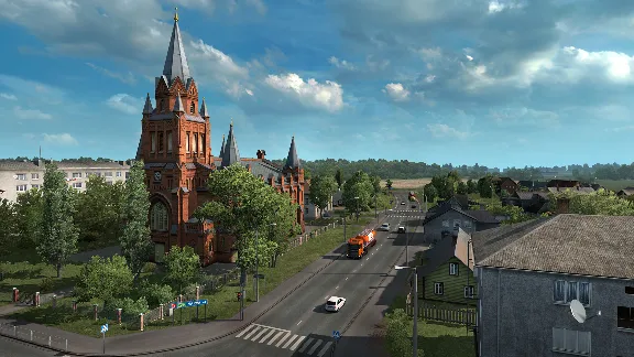 Euro Truck Simulator 2 - Beyond the Baltic Sea АВТОДОСТАВКА STEAM РОССИЯ